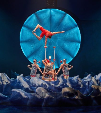 El Cirque du Soleil camina sobre la cuerda floja