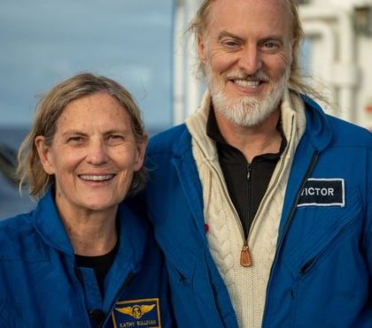 Kathy Sullivan, la primera mujer en realizar una caminata espacial