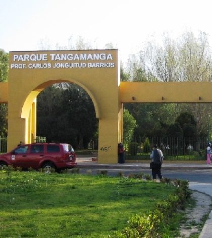 Potosinos saturan parques Tangamanga; sólo se permitió la entrada a mil 500 personas