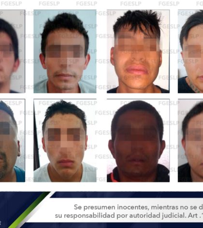 Dictan prisión preventiva a 8 involucrados en balaceras y homicidios  en la capital