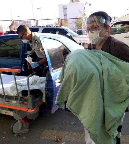 Guardia Nacional auxilia a mujer potosina a dar luz en la carretera