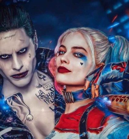 Revelan inédita imagen de Joker y Harley Quinn