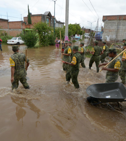 Sedena listo para cualquier desastre en SLP por las lluvias: General Guzmar Ángel