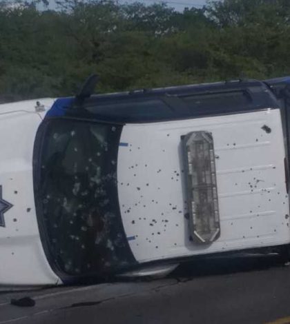 Comando ataca a policías en  Guanajuato; hay cinco elementos muertos
