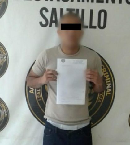Cae secuestrador de 12 personas en Guerrero, estaba en Saltillo