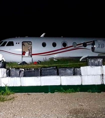 Aseguran avioneta con 369 mdp en cocaína en Chiapas
