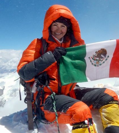 Viridiana Álvarez, la mexicana que conquistó los tres picos más altos del mundo y un Guinness