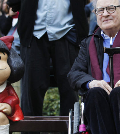 Fallece el padre de Mafalda, Quino