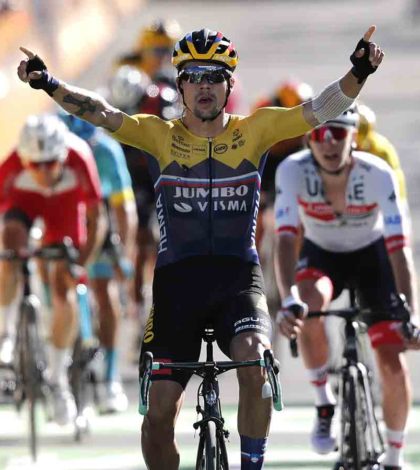 Roglic se lleva la cuarta etapa del Tour de Francia