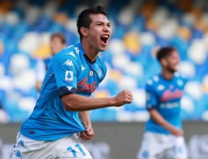 »Chucky» Lozano anota doblete en victoria del Napoli vs Atalanta