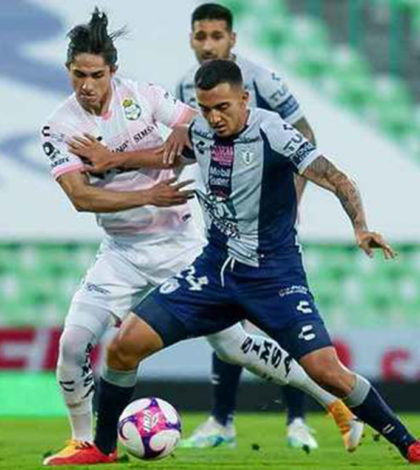 Pachuca se tiene que  conformar con el empate en su visita a Santos