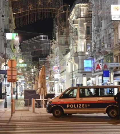 Tiroteo deja varios heridos en Viena;  policía abate a un presunto atacante