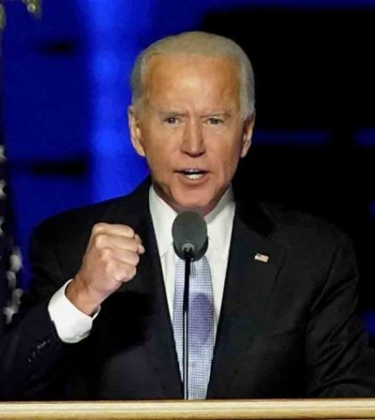 ‘Seré presidente de todos los estadunidenses’, afirma Biden