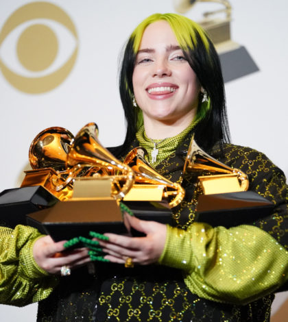 Billie Eilish gana una nominación al Grammy 2021 por ‘No Time to Die’