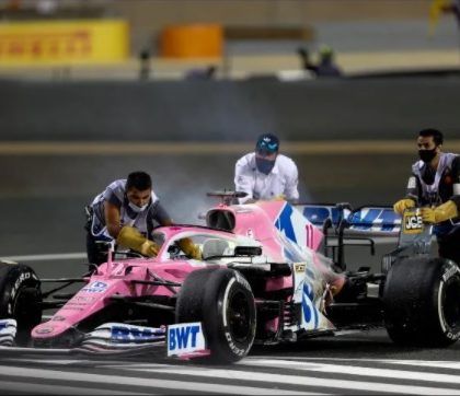 «Checo» Pérez pierde el podio en Bahrein; Albon toma su lugar