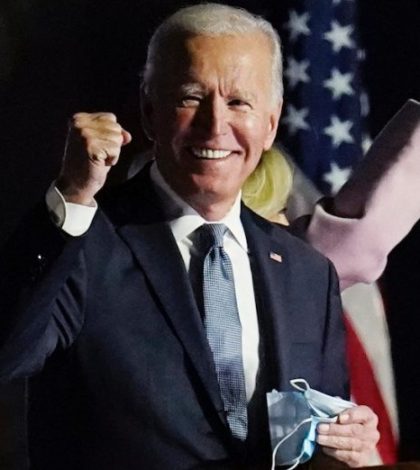 “Seré presidente de todos los estadounidenses”, afirma Biden