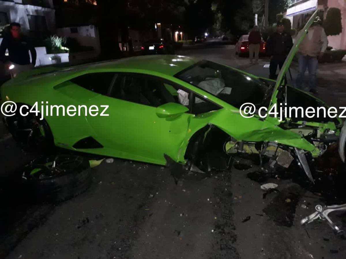 Video: Buscan a conductor de Lamborghini chocado en Polanco – El Heraldo de  San Luis Potosi