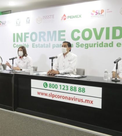 Cuentan más de 35 mil casos de Covid en SLP