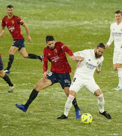 Real Madrid y Osasuna se congelan en Pamplona