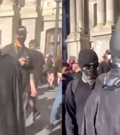 Batman se hace viral con su aparición en el capitolio durante las protestas