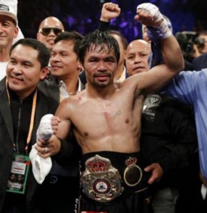 Manny Pacquiao: AMB nombra a Pac-Man «campeón en receso»