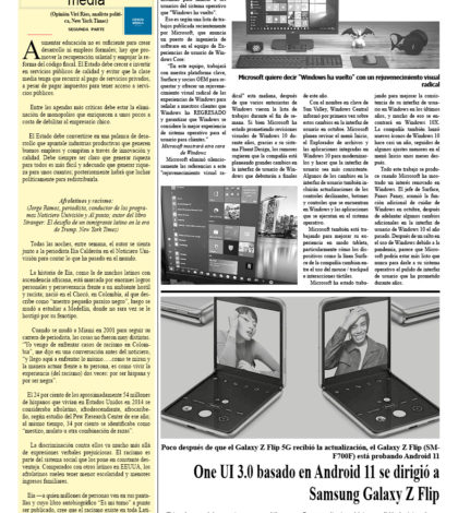 Portada Ciencia y Tecnología