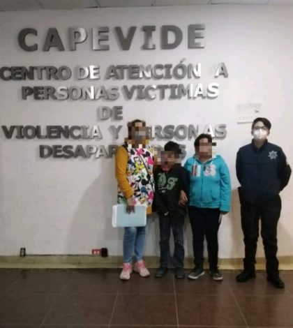 Localizan y regresan con su familia a dos niños en Ecatepec