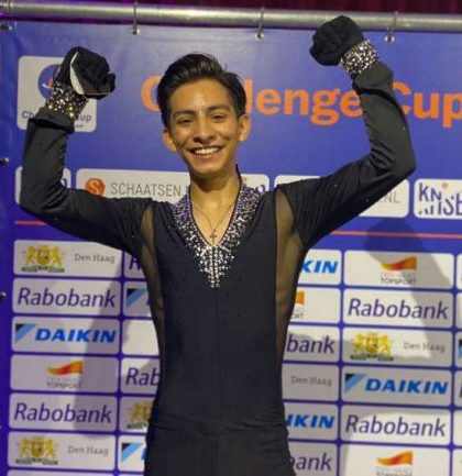 Donovan Carrillo calificó al mundial de patinaje artístico sobre hielo