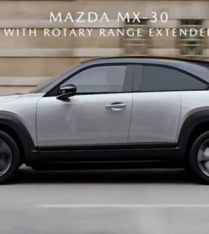 Mazda MX-30 EV en Norteamérica este año, con motor rotativo en 2022