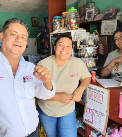 Gestionar recursos y apoyos, compromete Serna Camacho a habitantes de La Mantequilla, La Tinaja y colonia San José