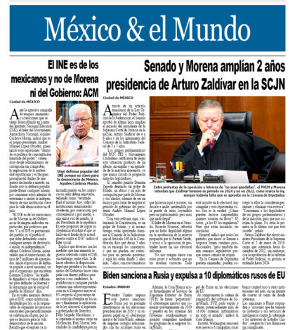 Portada Nacional e Interacional