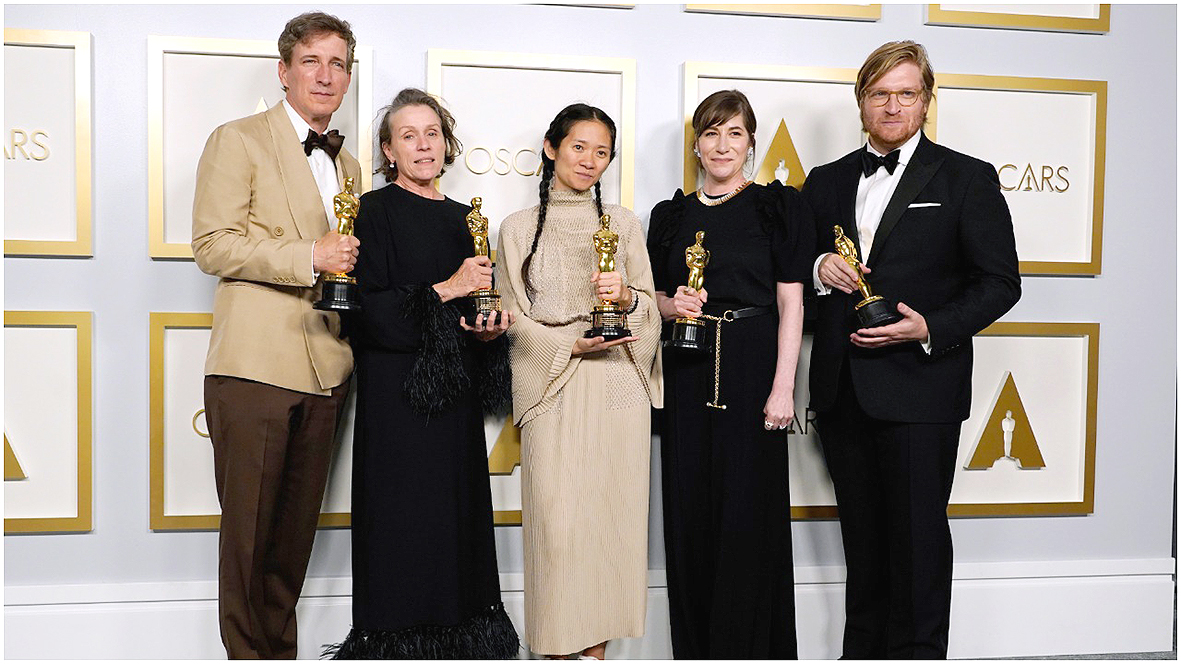 Los grandes ganadores de los Oscar 2021 "Nomadland ...