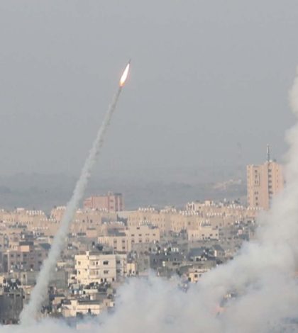 Hamas lanza cohetes e Israel responde con bombardeos