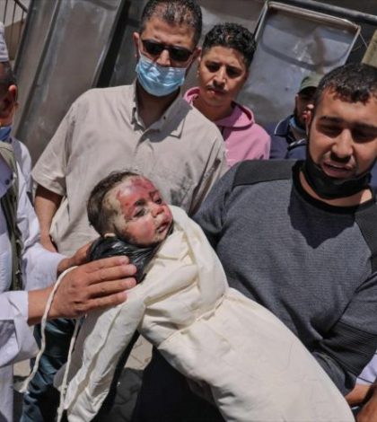 Sube a 122 cifra de muertos en Gaza; Israel sigue matando a palestinos