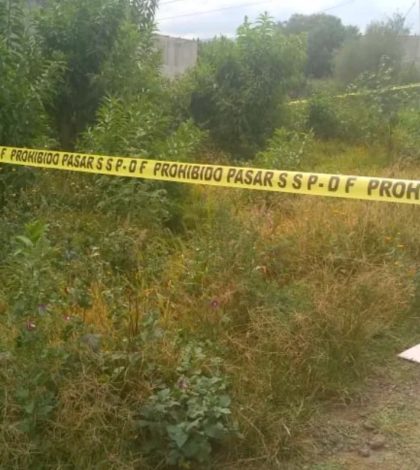 Hallan a mujer asesinada en La Conchita en Tláhuac