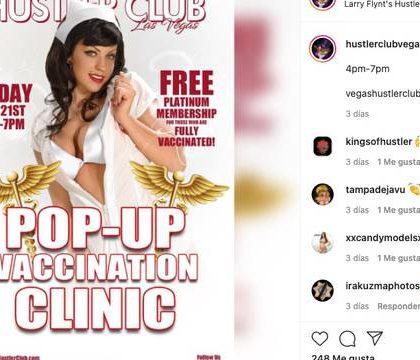 Club de striptease promueve con bailes gratuitos, vacunarse contra Covid-19