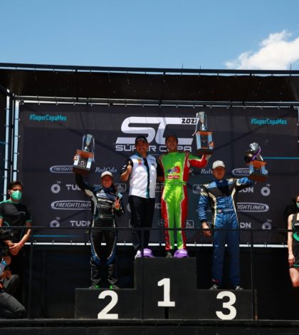De punta a punta, el Sidral Aga racing team triunfó en la Copa Mercedes-Benz en Aguascalientes