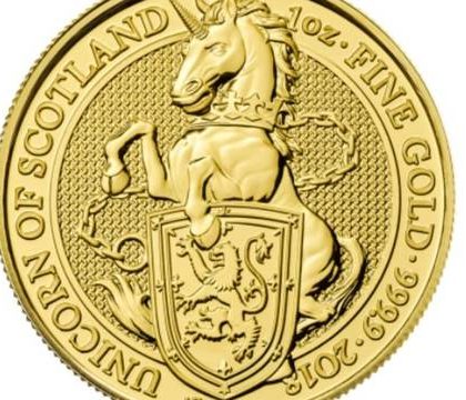 Moneda de oro de Unicornio se vende en más de 50 mil pesos