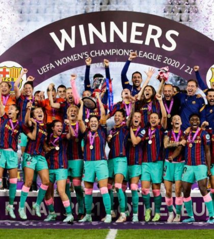 Barcelona Femenil conquista  la Champions League