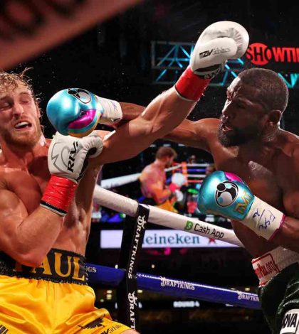 Floyd Mayweather da cátedra ante Logan Paul