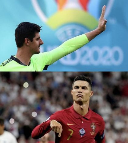 Evolucioné más que Cristiano, según Courtois