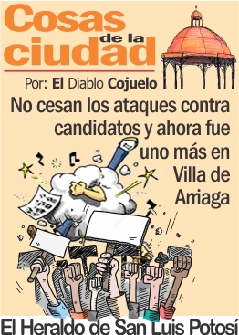 No cesan los ataques contra candidatos y ahora fue uno más en Villa de Arriaga