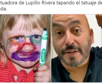 Los mejores memes de Lupillo Rivera y el tatuaje que cubrió