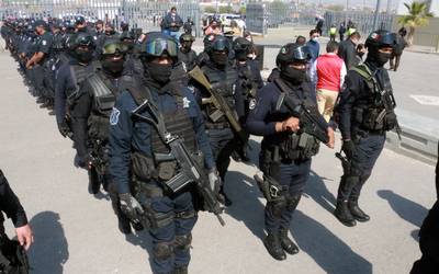 Mil 800 policías vigilarán la jornada electoral
