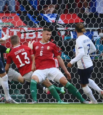 Francia rescata un empate ante Hungría