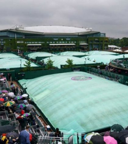 La lluvia retrasa la primera jornada en Wimbledon