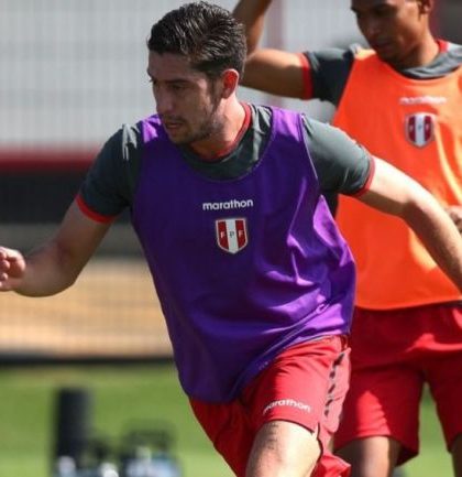 Santiago Ormeño, a la espera de una oportunidad con Perú ante Colombia