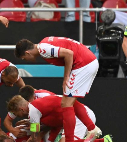 Suspenden el partido Dinamarca vs Finlandia por desmayo de Christian Eriksen