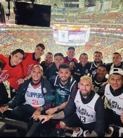 El Tri mostró su apoyo a los Clippers de Los Ángeles