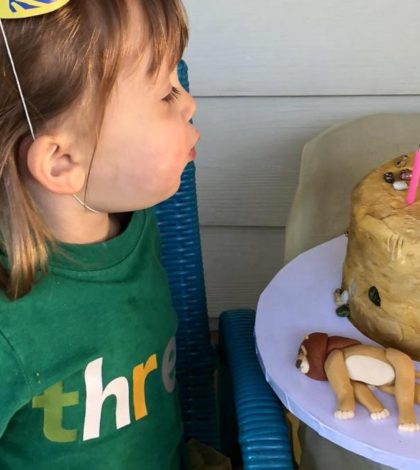 Niña pide pastel de cumpleaños con la muerte de «El Rey León»